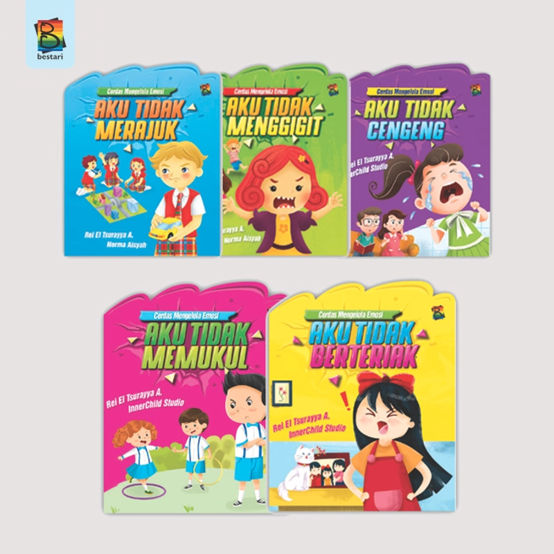 Product image Zikrul Bestari - Buku Cerita Anak Bergambar seri Cerdas Mengelola Emosi 220 Mix 2 pcs Buku Random