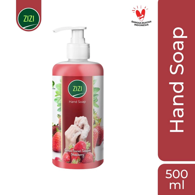 Product image ZIZI - Hand Soap Sabun Cuci Tangan 500 ml 500 ml Aroma Strawberry