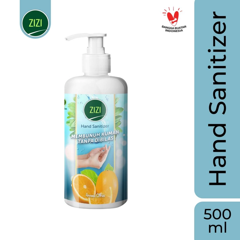 Product image ZIZI - Hand Sanitizer Food Grade 500 Ml Liquid Aroma Citrus