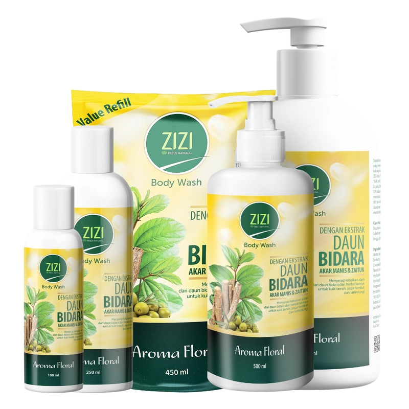 Product image ZIZI - Body Wash Sabun Mandi Floral 450 ml 450 ml Aroma Floral