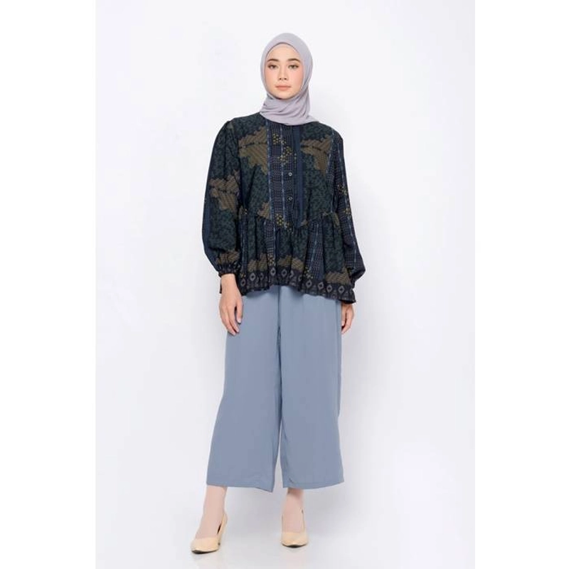 Product image ZM Zaskia Mecca - Deza Blouse Jelita Indonesia Edisi Mandalika XL Black