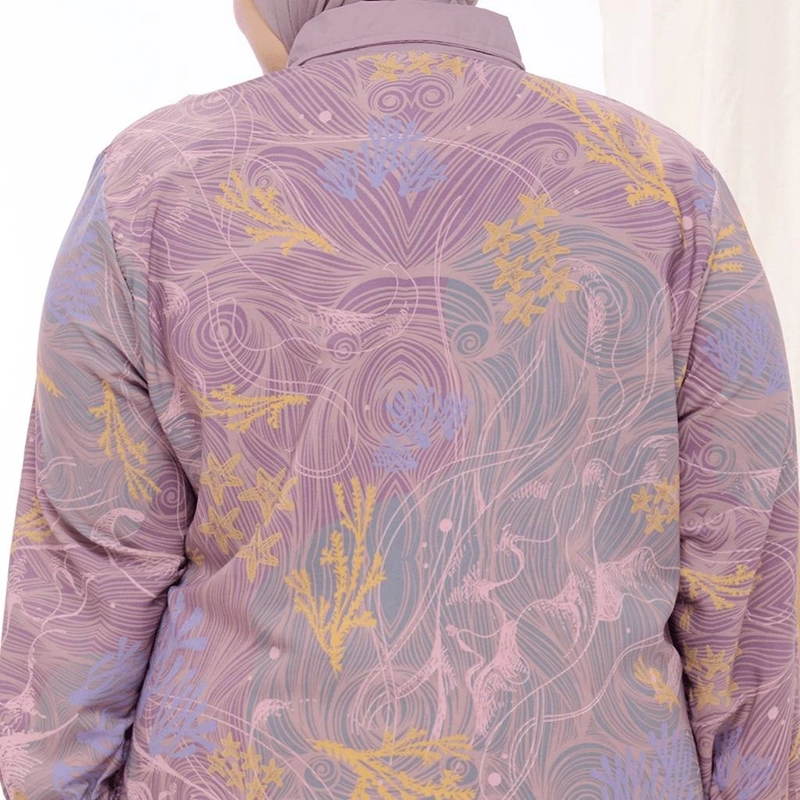 Product image ZM Zaskia Mecca - Mine Brown Plus Size Tunik - Jelita Indonesia - Edisi Derawan 3L