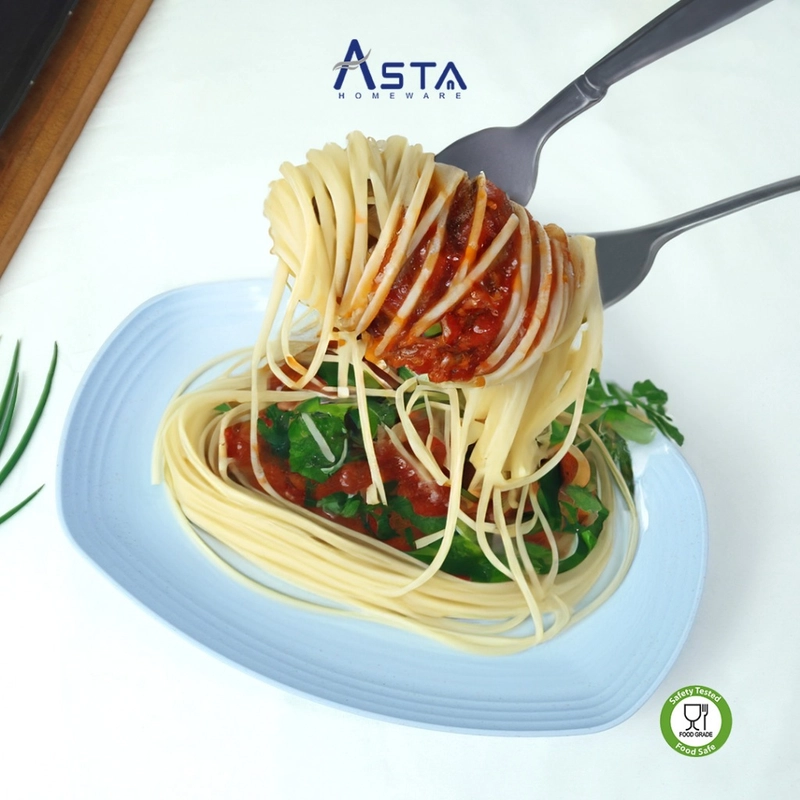 Product image Asta Homeware Official - Asta Piring Saji Oval Makanan Buah Kue Bahan Jerami Gandum All Size All Color