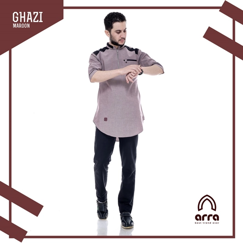 Product image Arra - Ghazi Koko Pakistan Dewasa Maroon XL