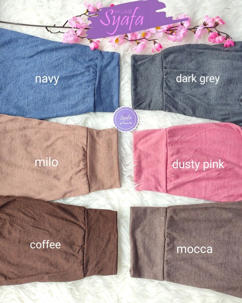 Product image Syafa Hijab Nabila Celamis All Size Dark grey