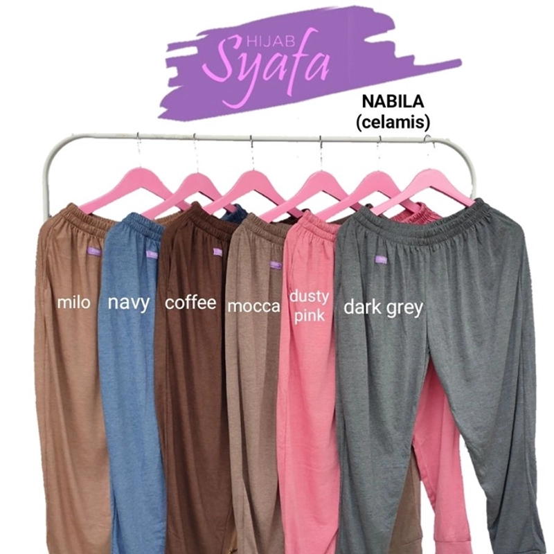 Product image Syafa Hijab Nabila Celamis All Size Dark grey