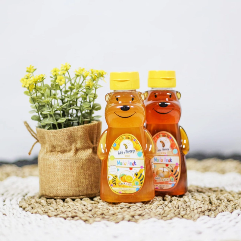 Hei Honey - Madu Anak 250 gr Rasa Jeruk