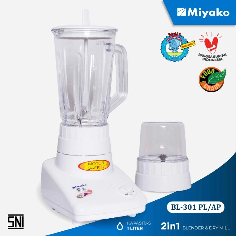 Product image Miyako - BL 301 PL Blender 301 pl green