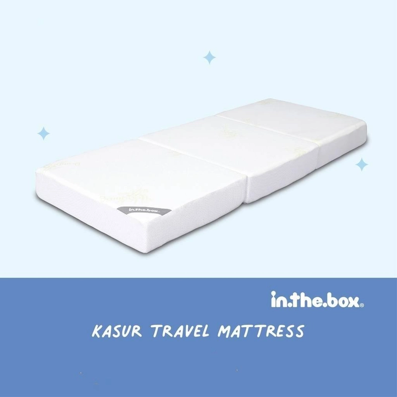 Product image Inthebox - Kasur Busa Travel Lipat 3 F388KL-L31P-080NTR 80 x 200 cm White