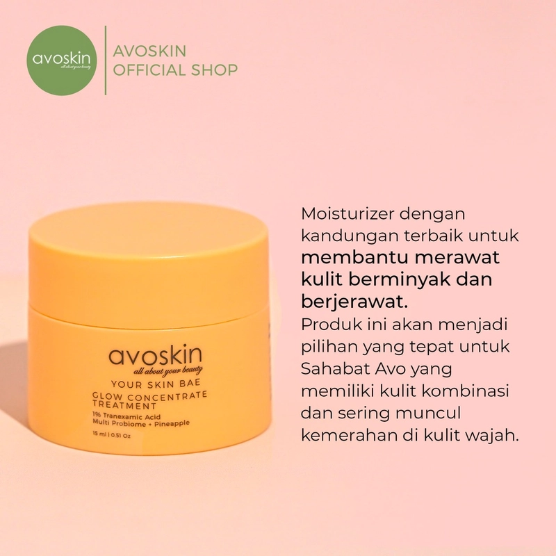 Product image AVOSKIN OFFICIAL - YSB Glow Concentrate Treatment 1% Tranexamic Acid + Multi Probiome + Pineapple 15 ml Tranexamic Acid