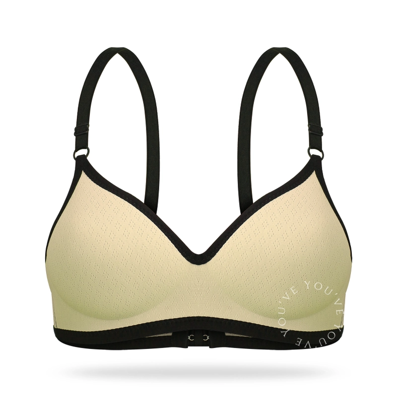 Product image Youhave - Youve You Have BH Wanita Bra Tanpa Kawat Wanita Pakaian Dalam Wanita 100091 36 Cream