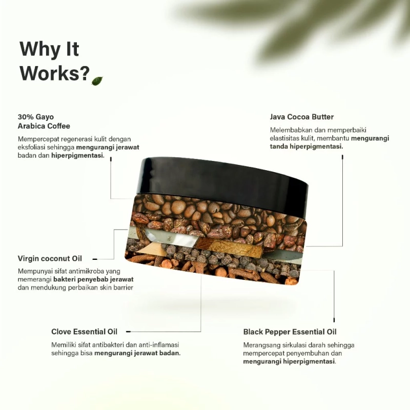 Product image YAGI Forest - YAGI Forest - YAGI Forest - Signature Coffee Scrub 5 gram 5 gram putih