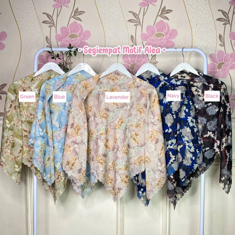 Product image Milyarda Hijab - Paket Hampers Box SegiEmpat Motif 2pcs Box