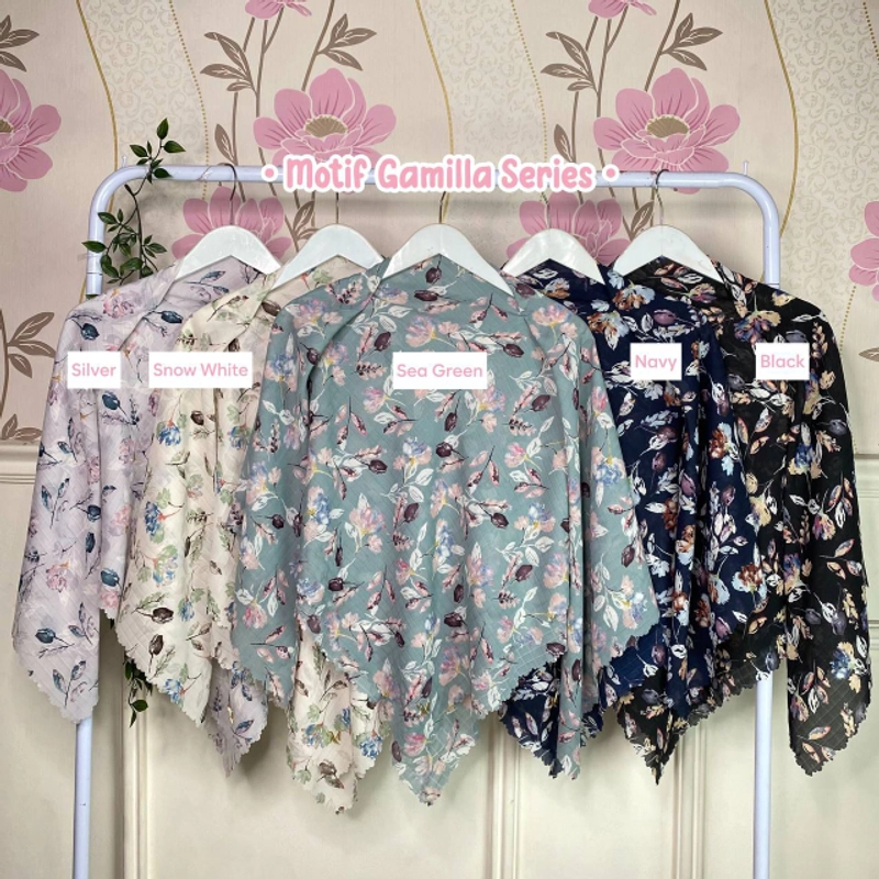 Product image Milyarda Hijab - Paket Hampers Box SegiEmpat Motif 2pcs Box