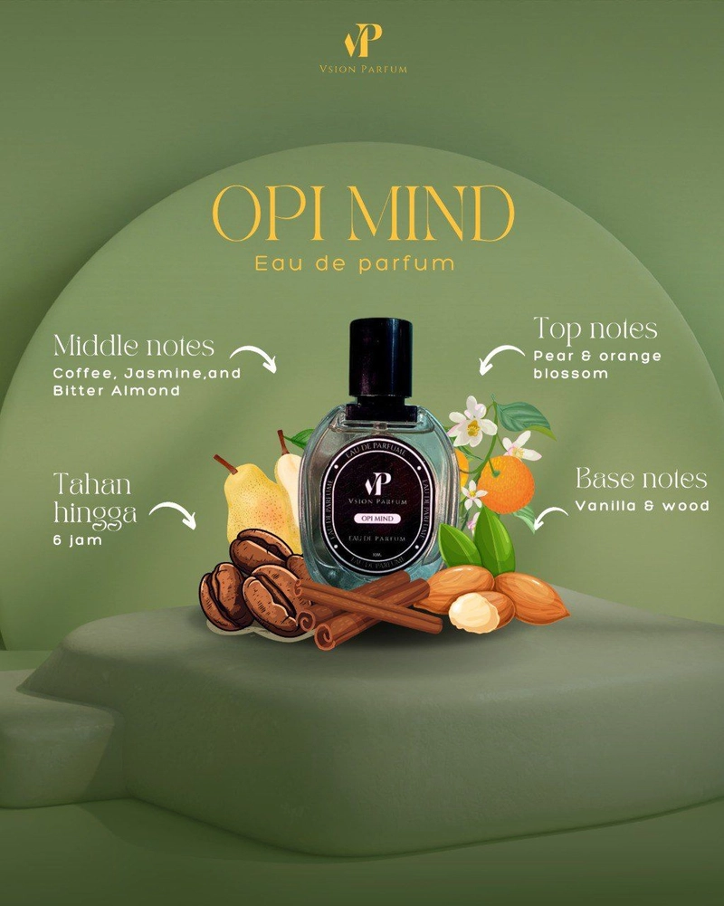 Product image VSION BLOOMIN PARFUM - Vsion Parfum - Opi Mind 30 ML OPI MIND
