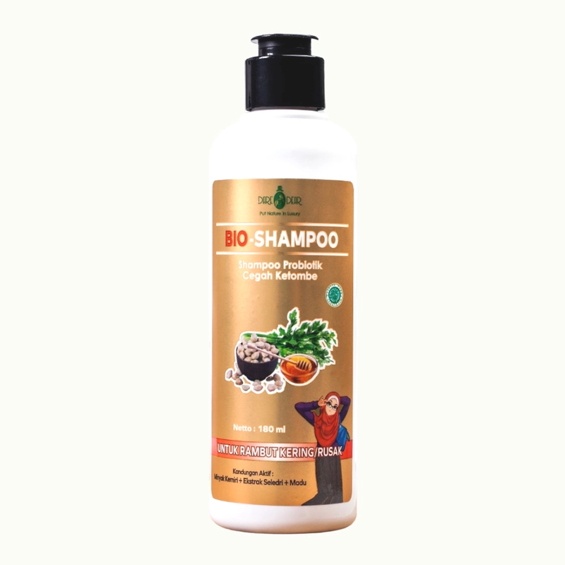 Product image Dare and Dear - Dare & Dear Shampoo Probiotik Bebas SLS Cegah Ketombe dan mencegah Rambut Rontok Untuk Rambut Rusak Coklat