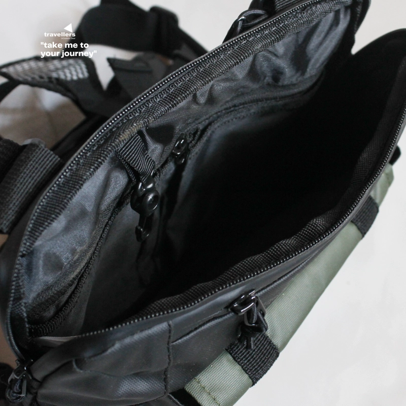 Product image Travellers - Travellers Chest Bag/Tas Dada Waterproof Chest Bag Hitam