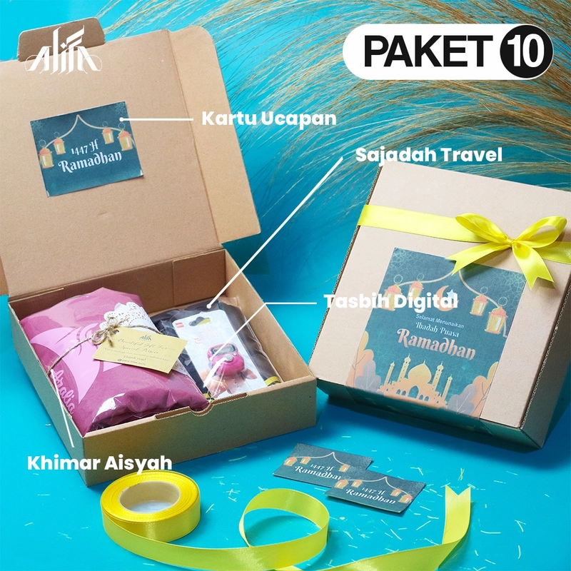 Product image Alifa - HAMPERS EKSKLUSIF PAKET 10 L : 380g R10 Tasyakur Khitan