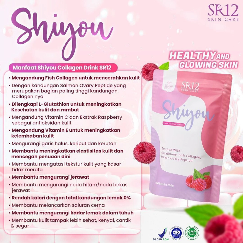Product image SR12 Shiyou Collagen Drink Menutrisi Kulit Dari Dalam 200gr Shiyou