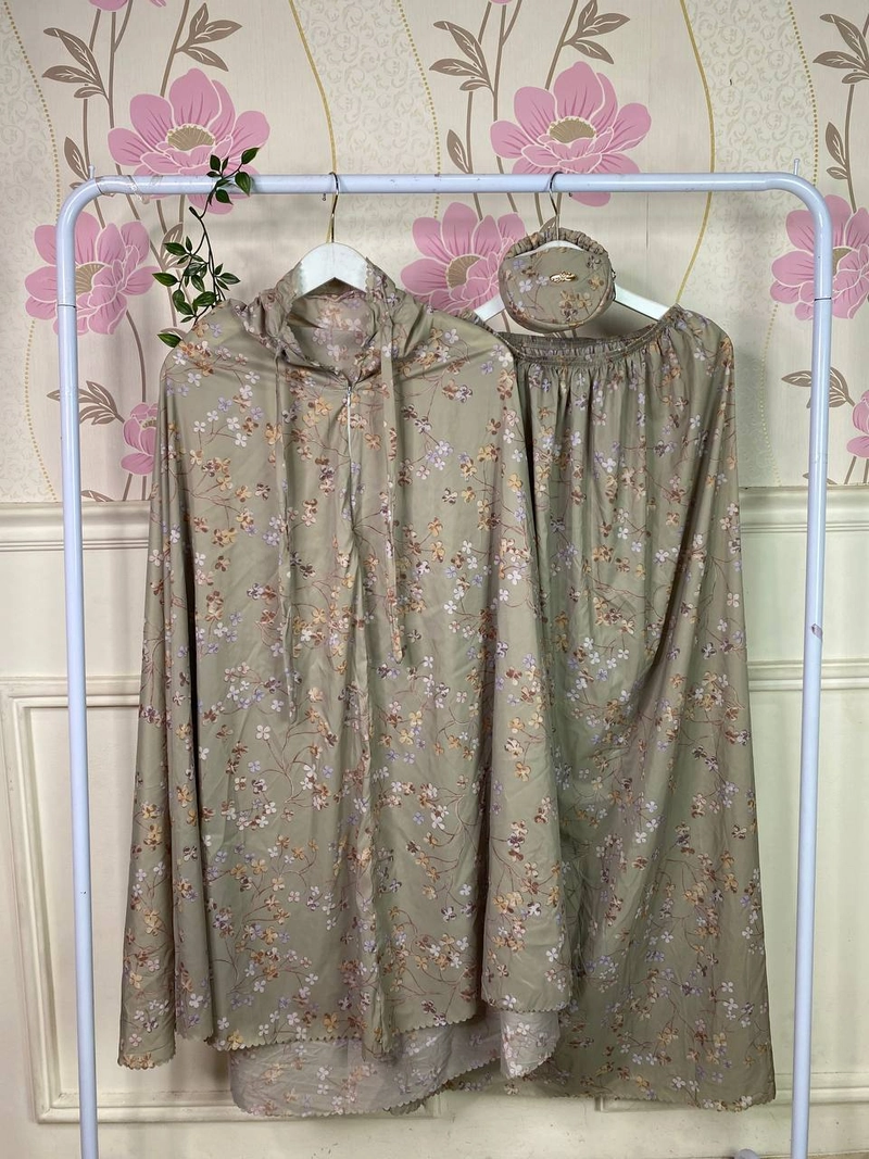Product image Milyarda Hijab - MUKENA TRAVEL 2 IN 1 CHERY Allsize Sage