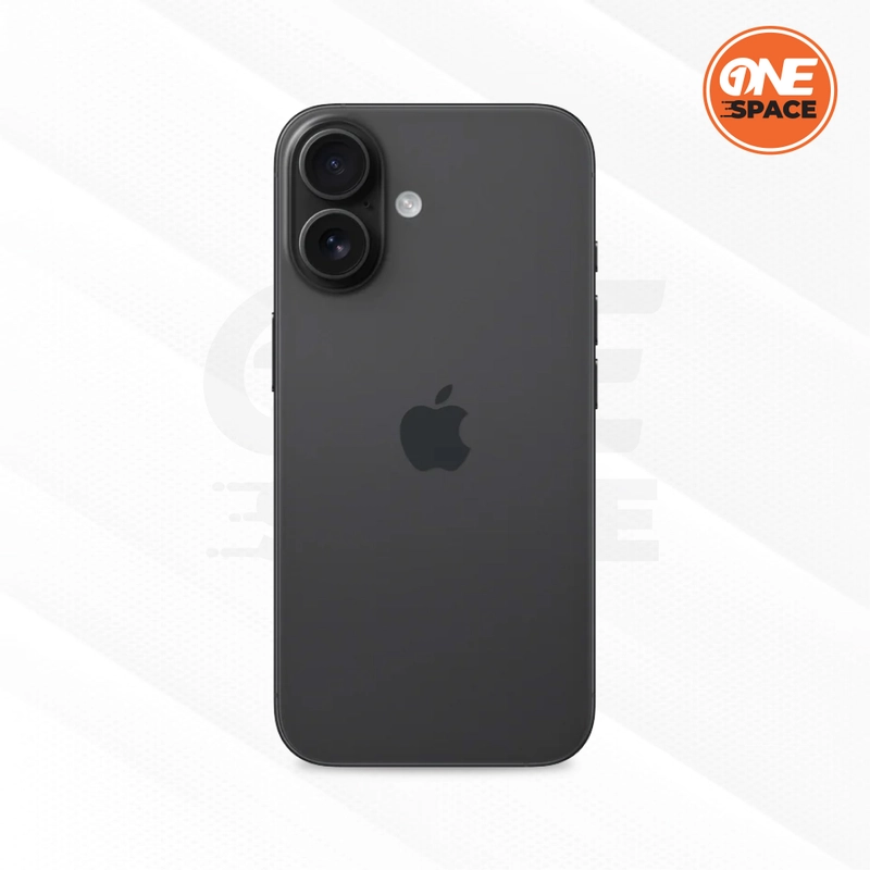 Product image One Space - HP Apple iPhone 16 128 256 512 GB Garansi Resmi iBox Indonesia 128GB Black