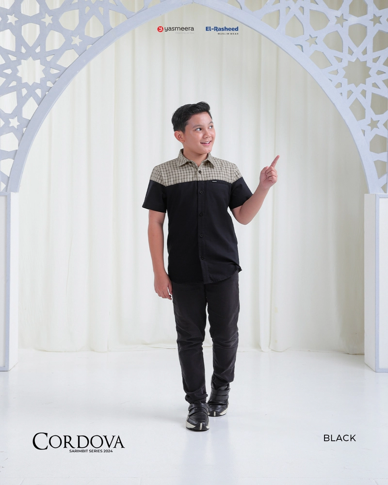 Product image Yasmeera Official - SARIMBIT 2024 CORDOVA - BLACK S KMJ ANAK L. PENDEK