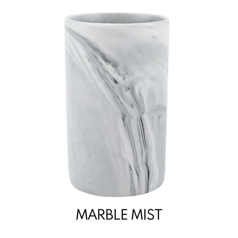 Product image Synnove - Gelas Sikat Gigi Porselen Mouthwash Cup Gelas Kumur Tempat Odol dan Sikat Gigi Toothbrush Holder Warna Marble Mist