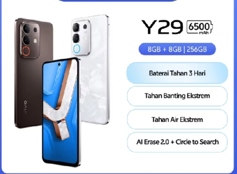 Product image Whiefaa OS - VIVO Y29 RAM 6 / 128 8 / 128 8 / 256 6/128 white