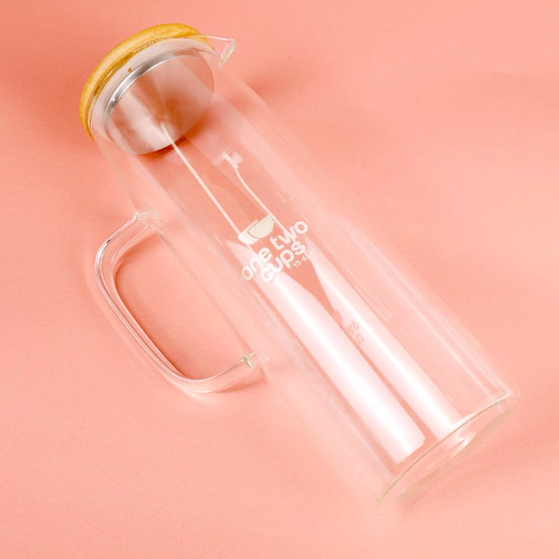 Product image RUMAH RAYA - (PO) Teko Pitcher Teh Kopi Jus Glass 1380ml - YS-6337 1300ml Putih