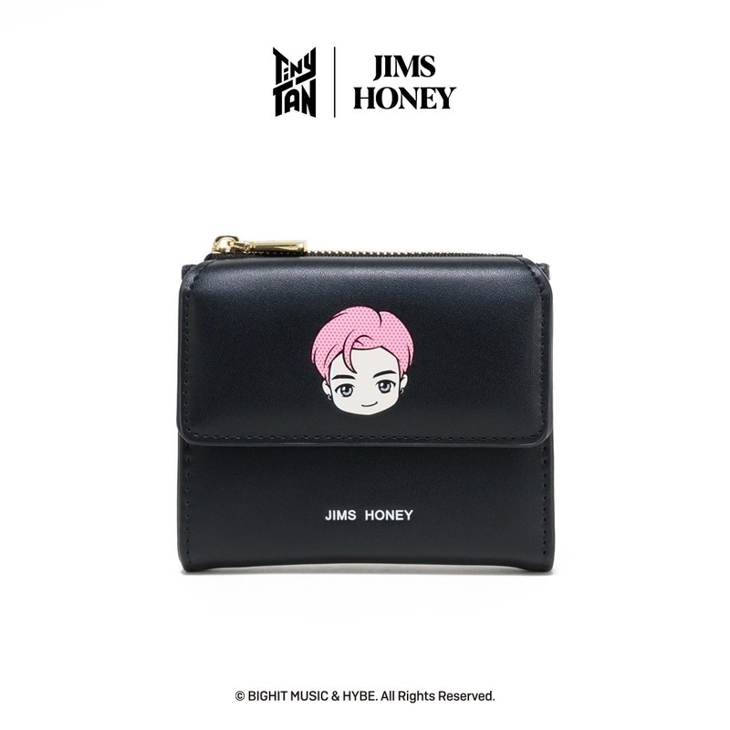 Product image JIMSHONEY SUKABUMI - Jims Honey x TinyTAN - Dompet Pendek Karakter BTS Butter Wallet Short LC 7119 RM
