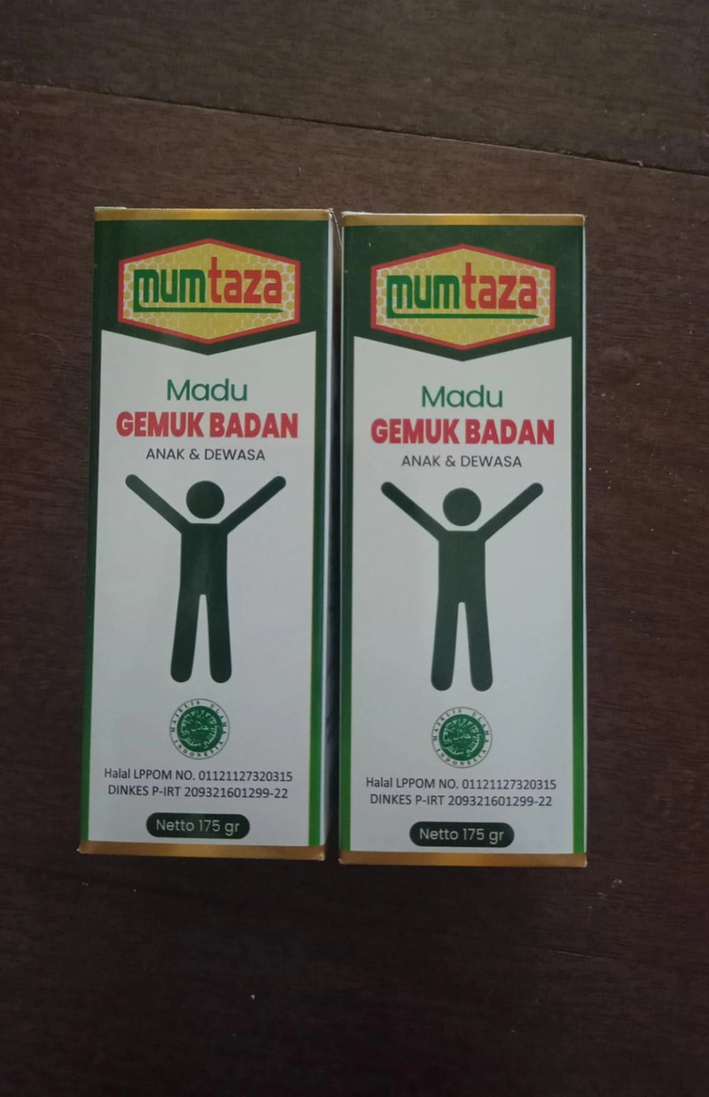 Product image Madu Gemuk Badan Anak Dan Dewasa Mumtaza 175 gram