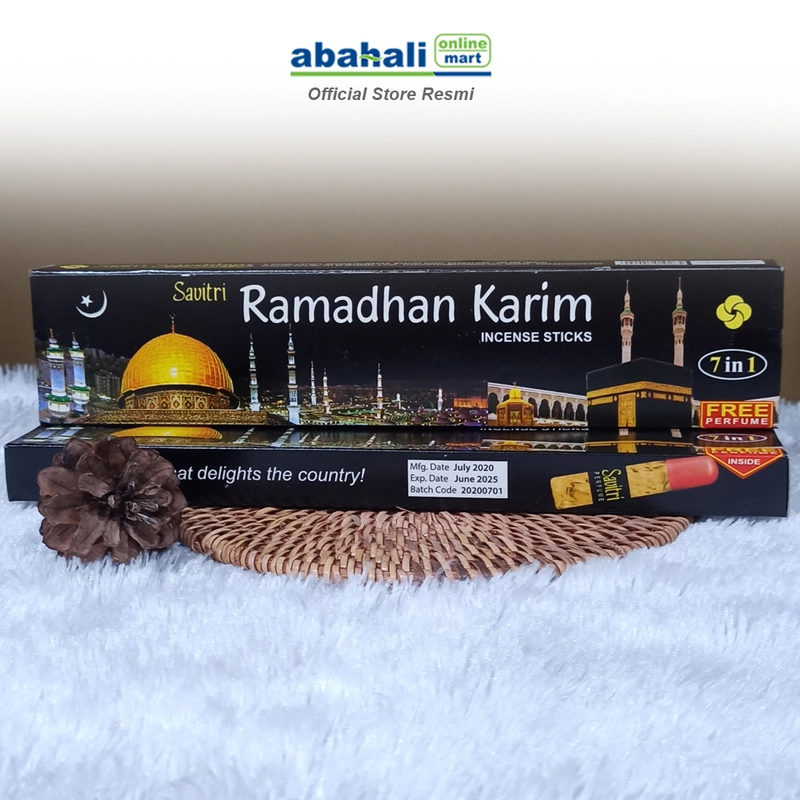 Product image Abahali Mart - Dupa Ramadhan Karim Dupa Harum untuk Aromaterapi dan Pembersih Udara Alami 1pcs Harum