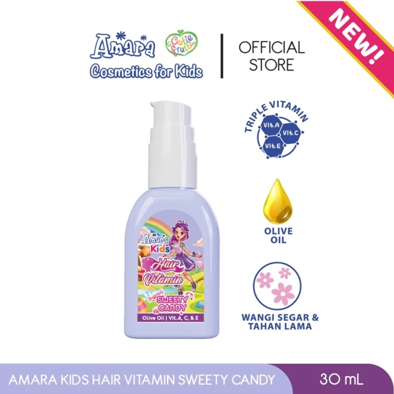 Product image Purbasari - AMARA KIDZ HAIR VITAMIN 30ML SWEET CANDY