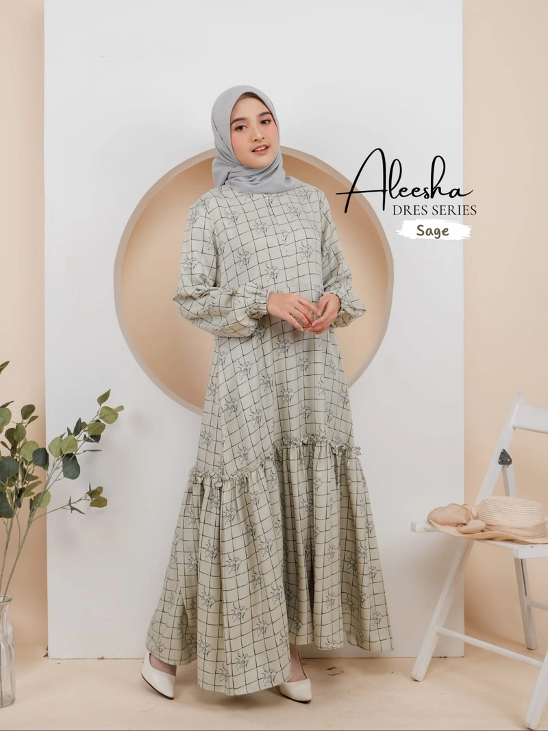 Product image Fisky Collection - Gamis Aleesha S Sage