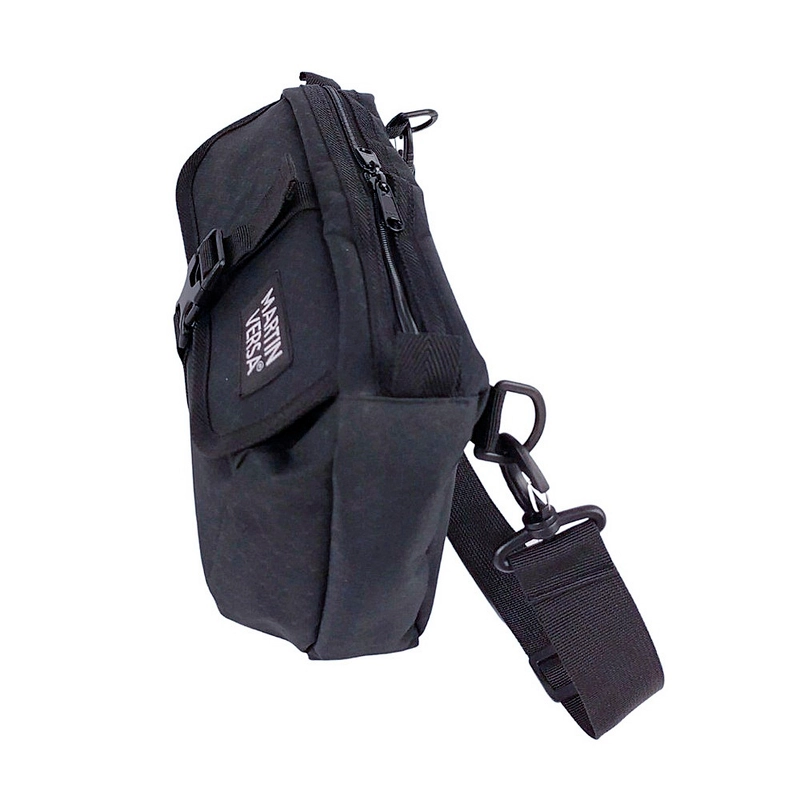 Product image Martin Versa SL6 EVOX Tas Selempang Pria Kanvas Men Messenger Bag Free Size Hitam