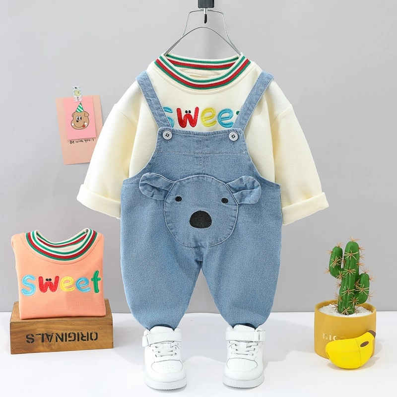 Product image JZ - Set Overall Sweet Bear Orange S