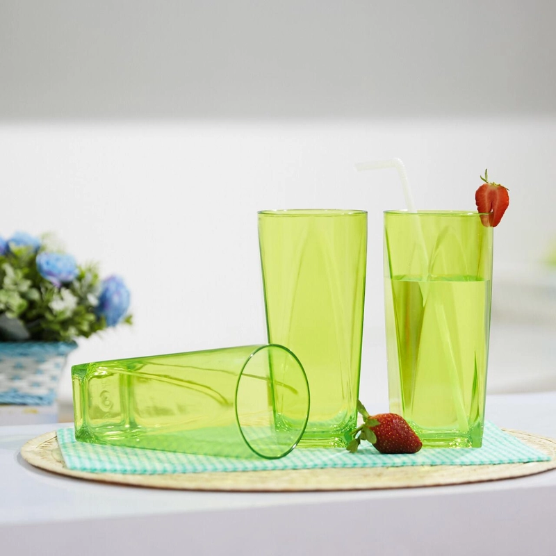 Product image Citra Prima Makmur - CPM GELAS CRISTAL SET OF 3 PCS All Size HIJAU