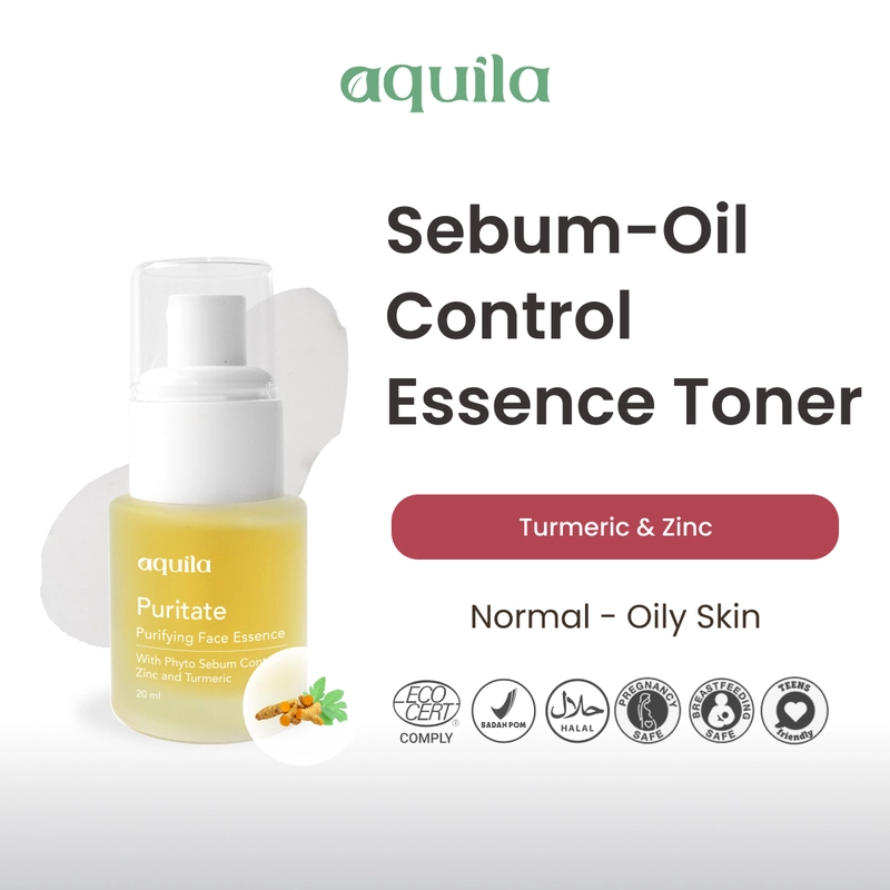 Product image Aquila Puritate Purifying Face Essence/Mengatasi Jerawat/Pori-pori Membesar 20ml oily