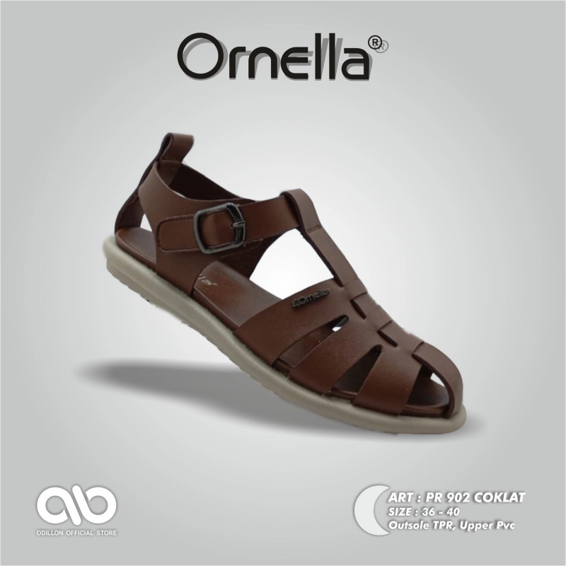 Product image Odillon - Ornella - PR 902 / Sepatu Sandal Wanita Casual 36 BROWN