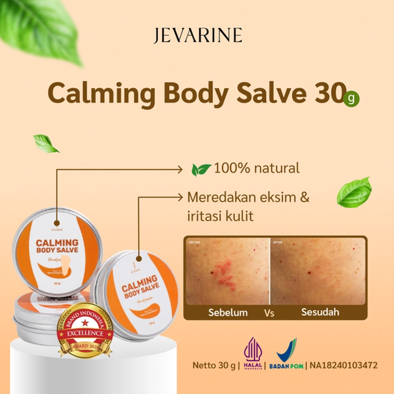 Product image Jevarine - Calming Body Salve Bundle 3 Pcs 30gr 3pcs