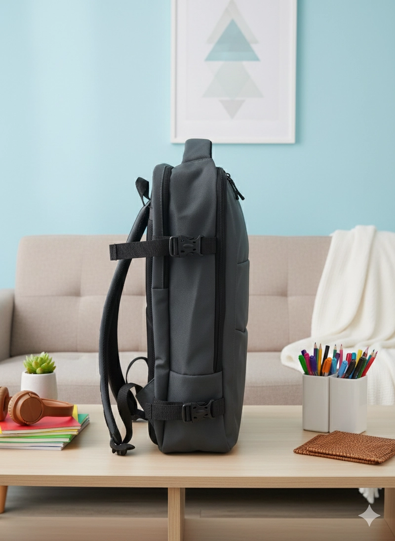 Product image Tas Ransel WEGNER Tas Punggung Backpack Pria Waterproof Tas Laptop Laki-Laki Sekolah dan Kerja Big Hitam