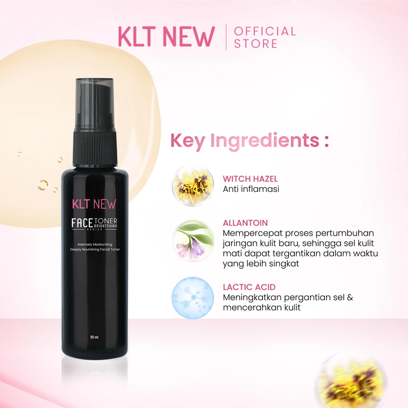 Product image KLT NEW - KLT New Beauty Inside Out Face Toner Brightening (Toner) 60 ml Toner