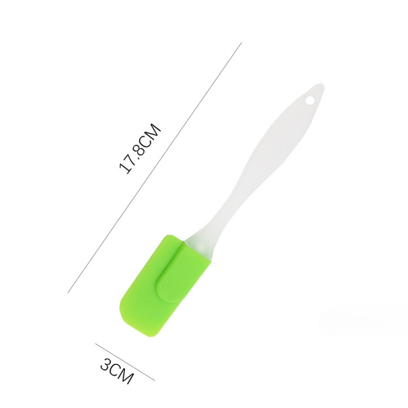Product image KAHASIL - Spatula Kuas Oles Silikon Sendok Sutil Pengaduk Adonan Kue Anti Lengket Tahan Panas KMJ098 RANDOM