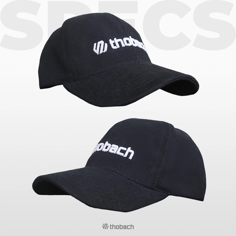 Product image Thobach official - THOBACH Baseball Hat CAP Warna BLACK