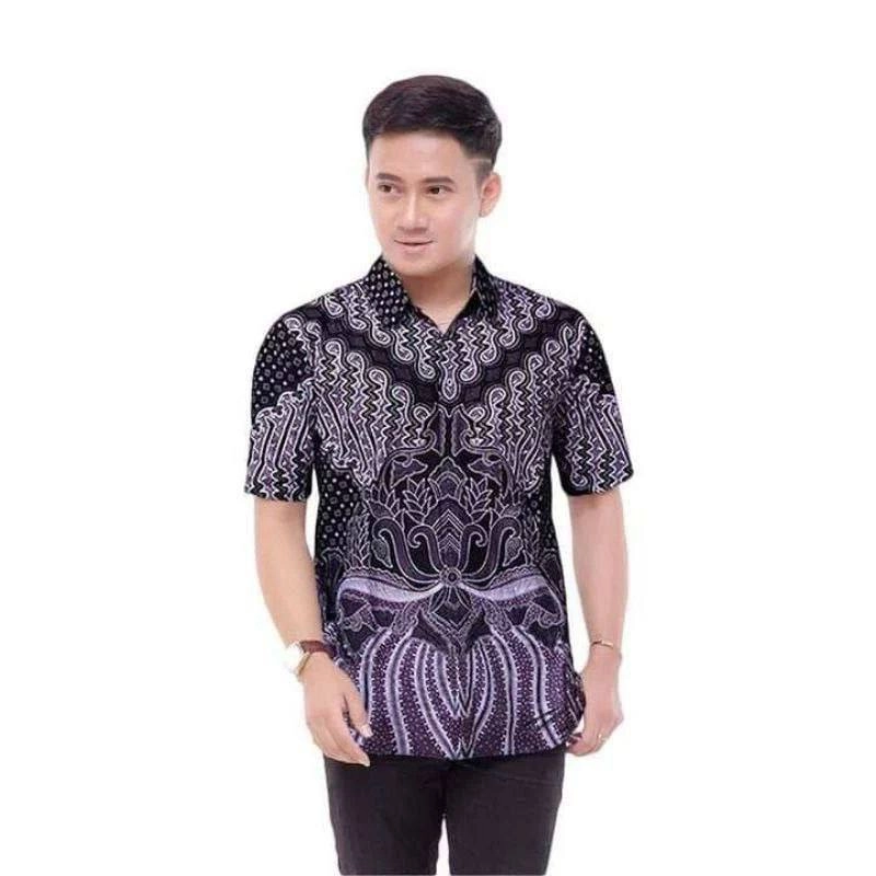 Product image Kois Batik - Batik coupel gamis hem kemeja standar jumbo kekinian motif kerispatih M Hem kerispatih