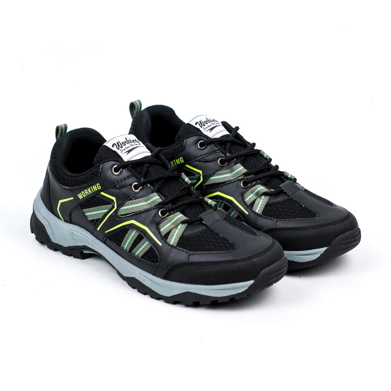 Product image Working Shoes - NEW ARRIVAL SEPATU HIKING PRIA WORKING T-26 TRACKING MODEL TRENDY STYLISH 39 Hitam
