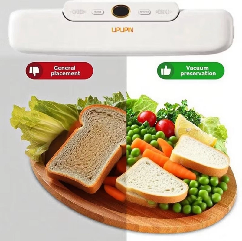 Product image Rizki Electronics - UPUPIN Vacum sealer fresh mesin vacuum sealer putih