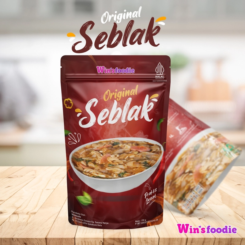 Product image Wins Foodie - SEBLAK ORIGINAL KEMASAN 170g ORIGINAL