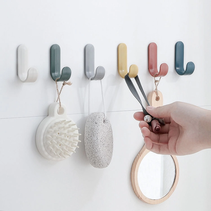 Product image KAHASIL - Gantungan Hook Cantolan Hanger Tempel Tembok Kuat Dinding Baju Serbaguna KMJ071 KMJ071 RANDOM