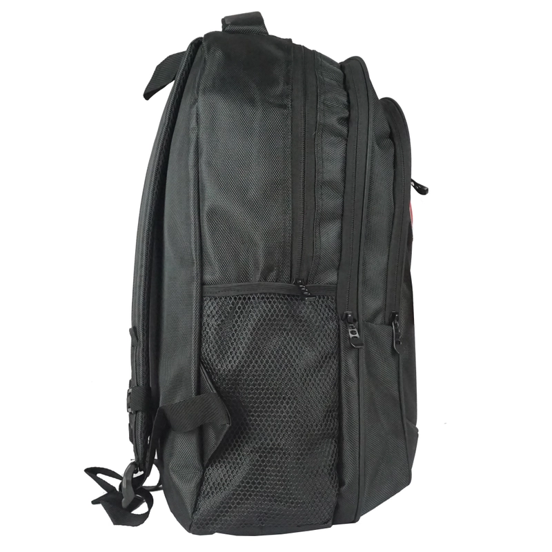 Product image Martinversa TP9 Tas Polo Pria Laptop Sekolah Kerja Kanvas Nylon Free Size Hitam